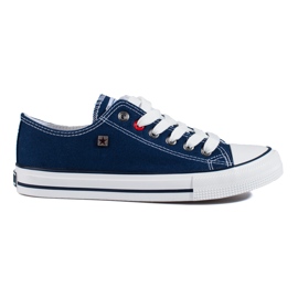 Deportivas clásicas marino Big Star T27402140 azul