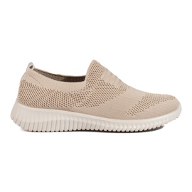 Deportivas Shelovet tejido ligero beige