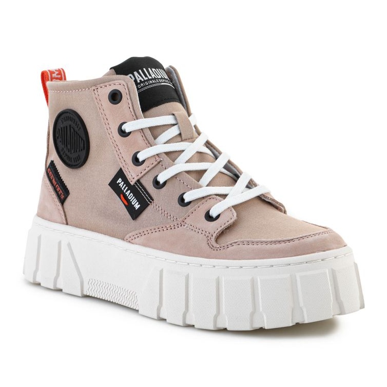 Zapatos Palladium Pallatower Hi W 98573-662-M beige