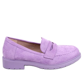 BM Mocasines mujer Dawson Morado púrpura