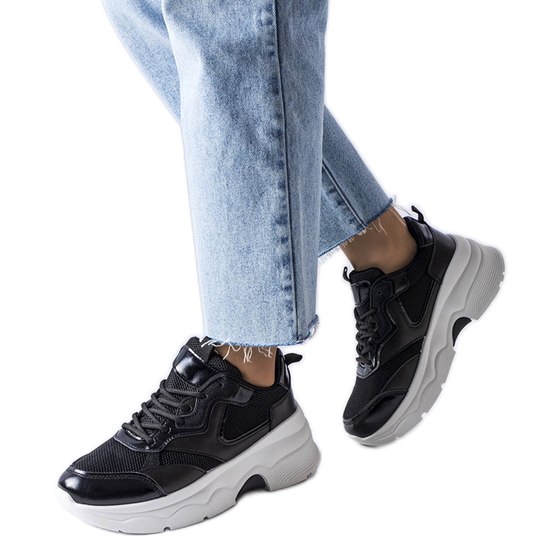 Zapatillas negras de mujer de Séguin negro