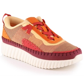 Intermax Cómodas deportivas de mujer en plataforma multicolor Bagatt LL293129 naranja Intermax Cómodas deportivas de mujer en plataforma multicolor Bagatt LL293129 naranja