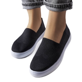 PA1 Zapatillas slip-on negras de D'Aubigné negro