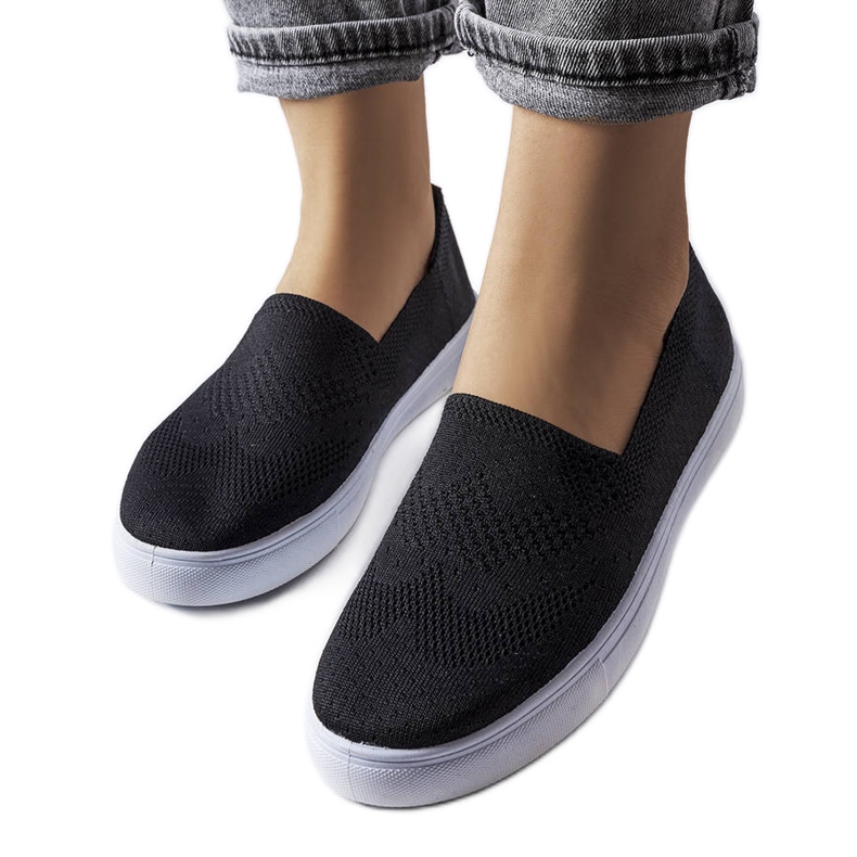 PA1 Zapatillas slip-on negras de D'Aubigné negro
