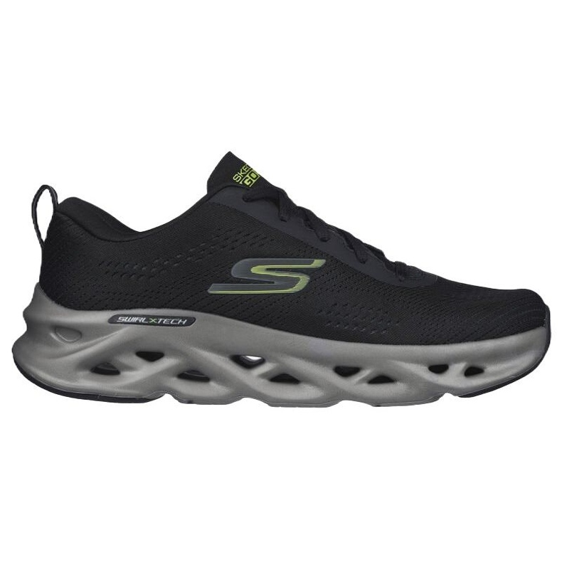 Zapatos Skechers Go Run Swirl Tech M 220303-BKLM negro