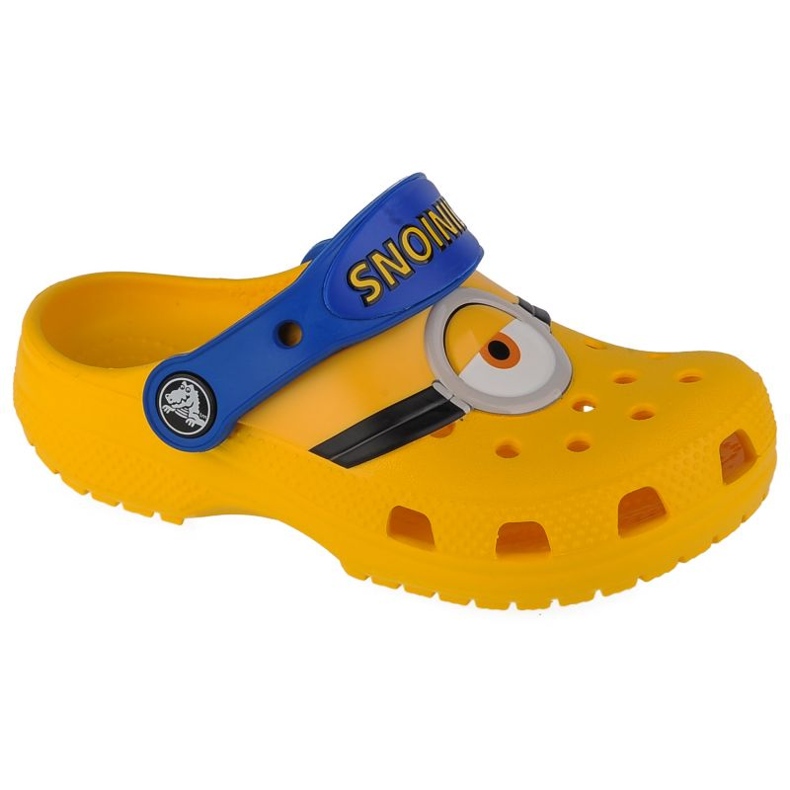 Chanclas Crocs Fun Lab Classic I Am Minions para niños pequeños 206810-730 amarillo