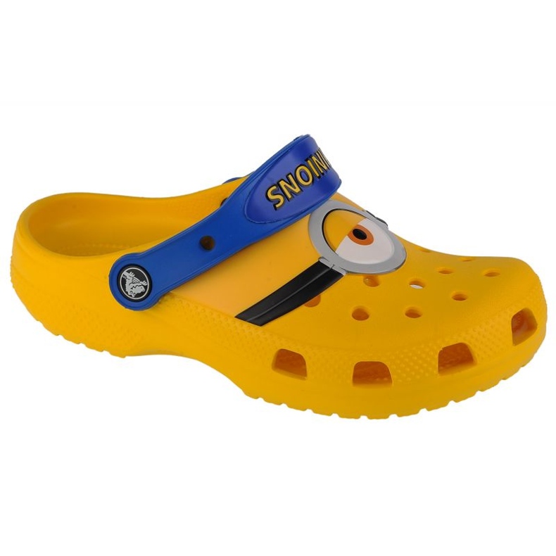 Chanclas Crocs Fun Lab Classic I Am Minions Clog 207461-730 amarillo