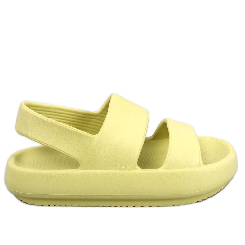 PA1 Sandalias de goma verde Boddie