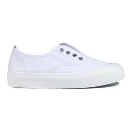 Zapatillas slip-on blancas Shelovet blanco