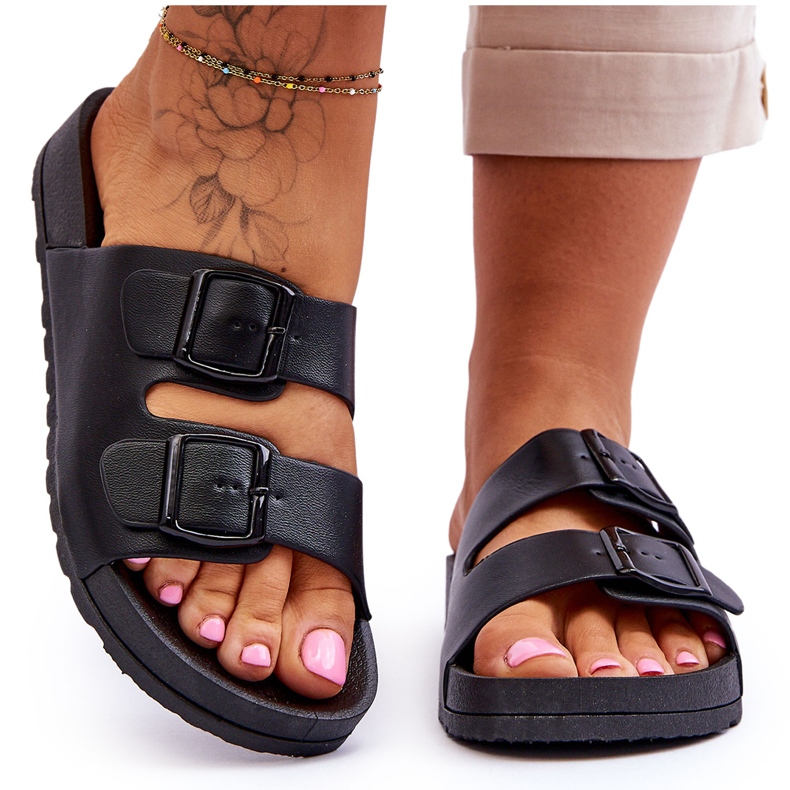 Zapatillas Mujer Plataforma Negro Vertigo