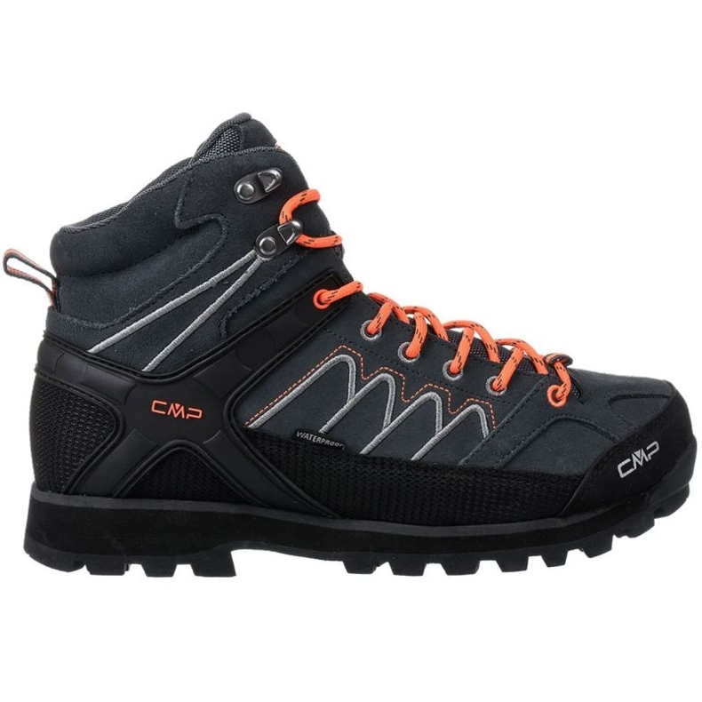 CMP Moon Mid Wp zapatos de trekking M 31Q4797U423 gris