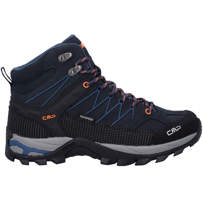 Zapatillas CMP Rigel Mid Wp M 3Q1294727NM azul