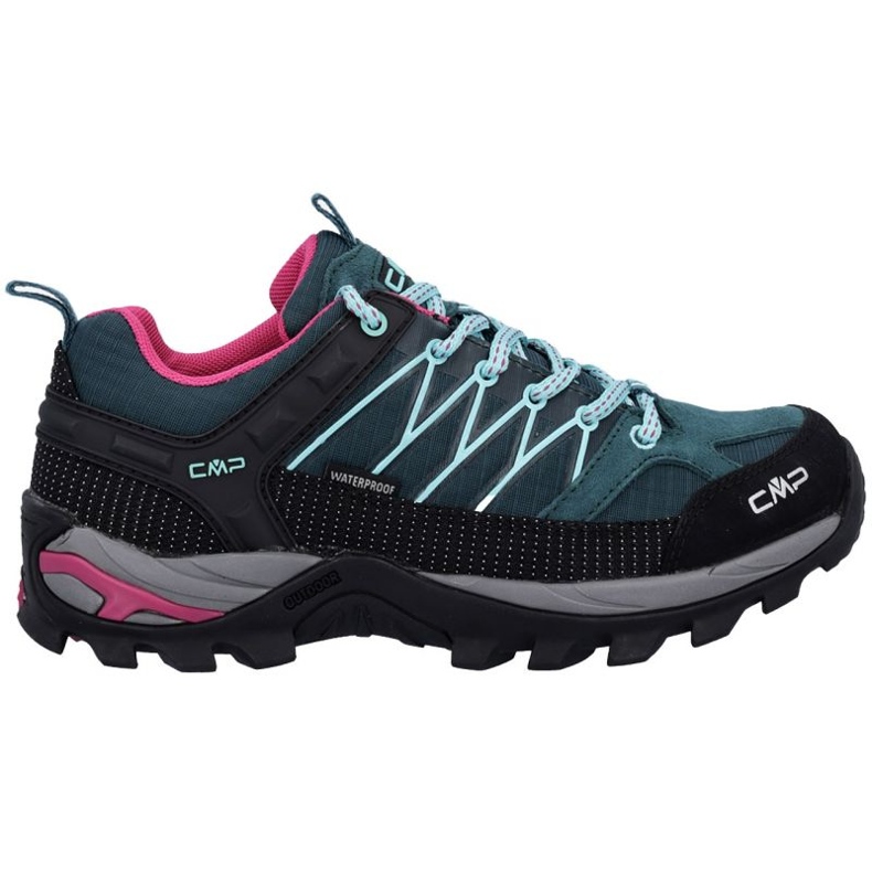 Zapatillas CMP Rigel Low Wp W 3Q5445616NN verde