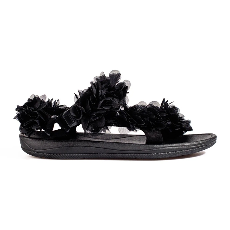 Sandalias mujer perfumadas negras Shelovet velcros negro
