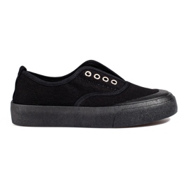 Zapatillas slip-on Shelovet en negro