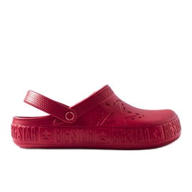 Pantuflas Big Star II175004 rojo