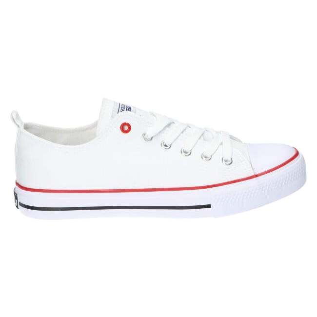 American Club Zapatillas de hombre American LH54 atadas blancas blanco