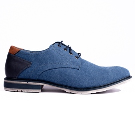 Zapato hombre textil Shelovet azul Zapato hombre textil Shelovet azul