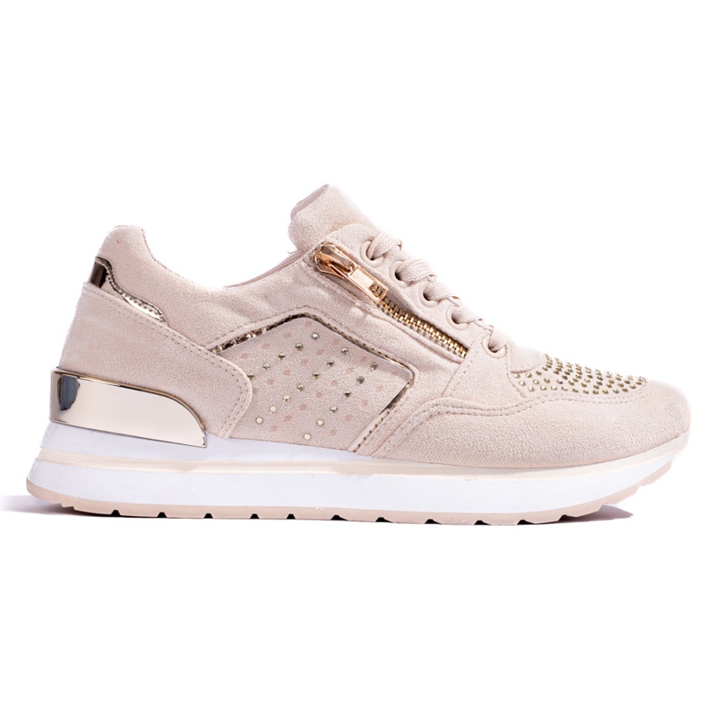 Deportivas mujer cuña Shelovet beige