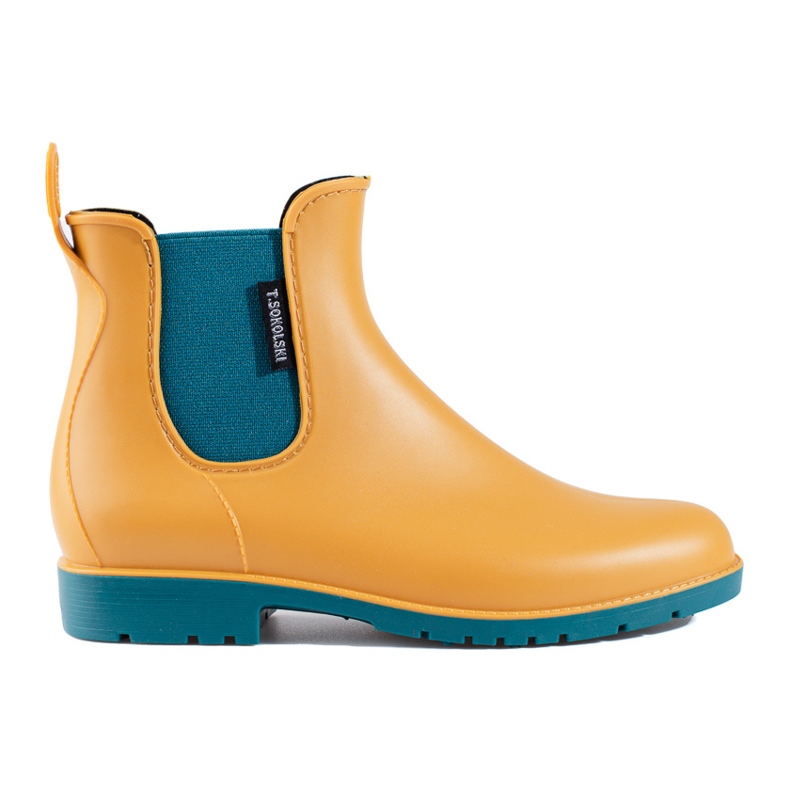 Botas mujer T.Sokolski mostaza amarillo