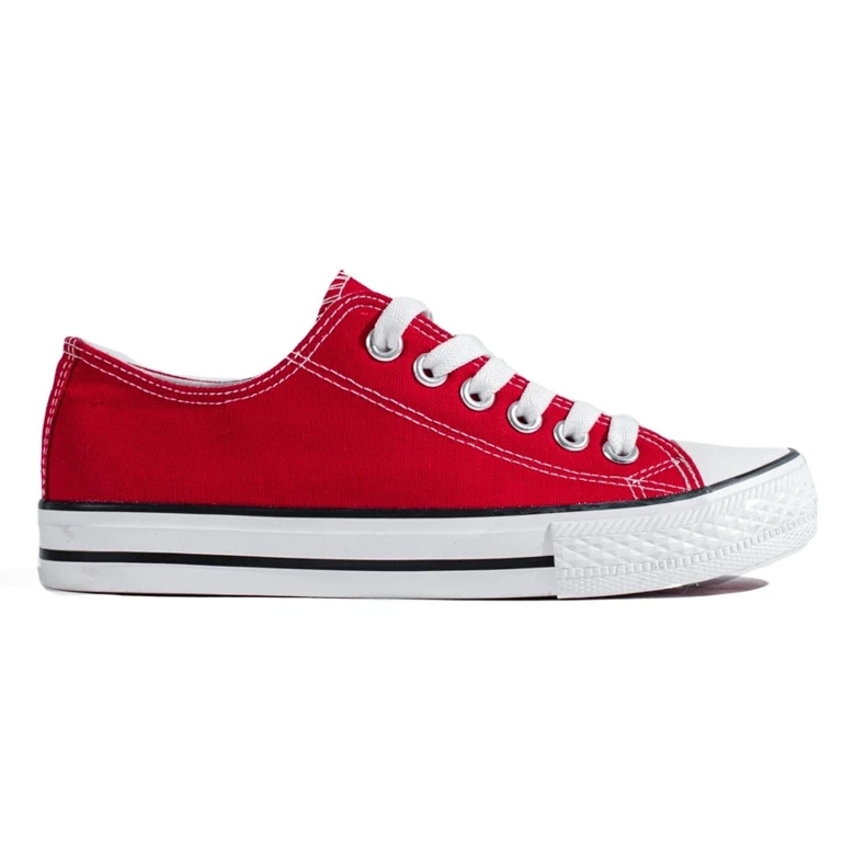 Zapatillas clásicas rojas Shelovet rojo