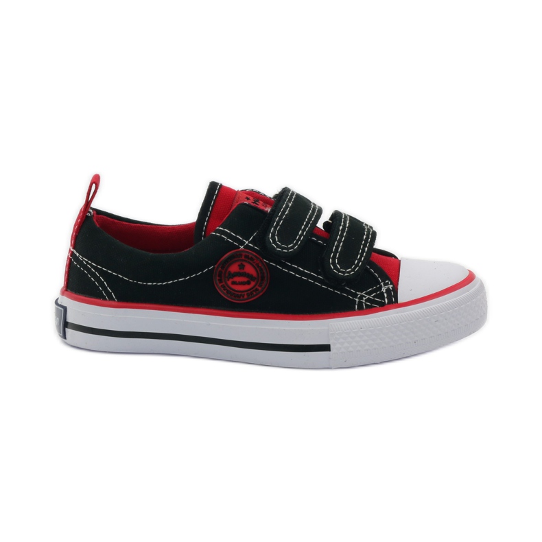 American Club Deportivas americanas nabos negro/rojo