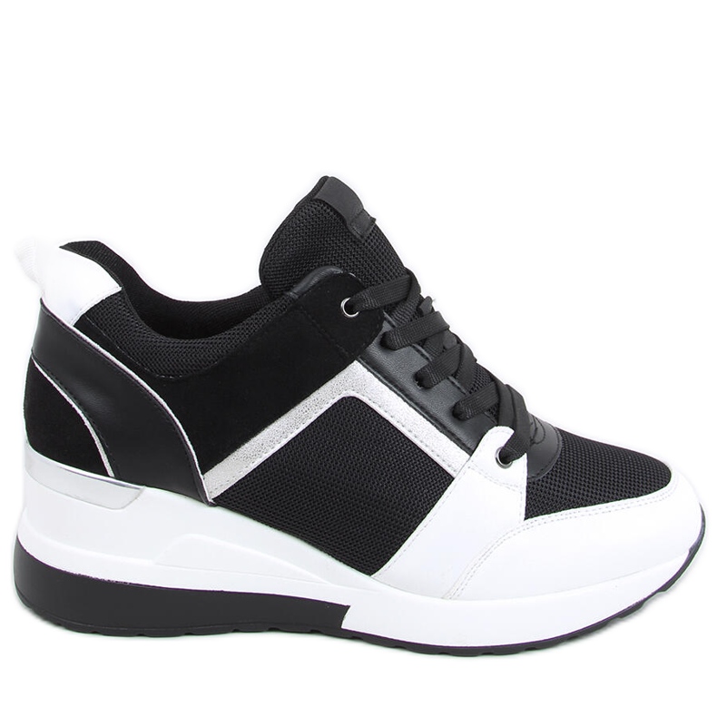 Deportivas cuña panda Diego NEGRO/BLANCO