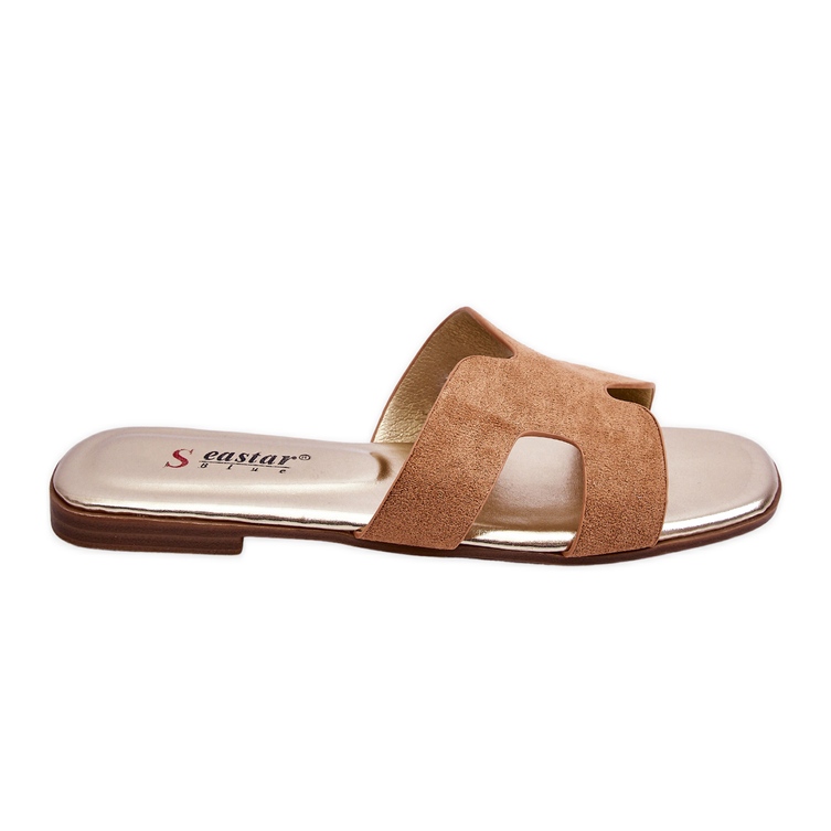 Seastar Pantuflas Clásicas Mujer Ante Beige Evana