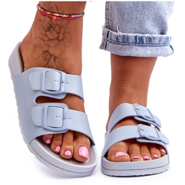 PS1 Pantuflas de Mujer Plataforma Vertigo Azul