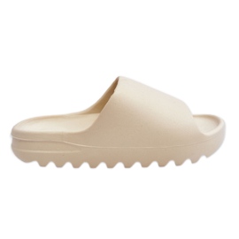 PS1 Zapatillas Plataforma Moda Beige Claro Estella