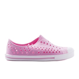 BM Chanclas de piscina infantil Peppin rosa