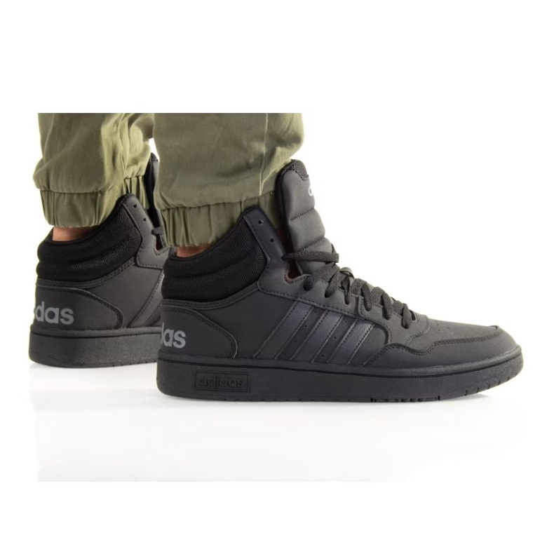 Zapatos adidas Hoops 3.0 Mid M GV6683 negro
