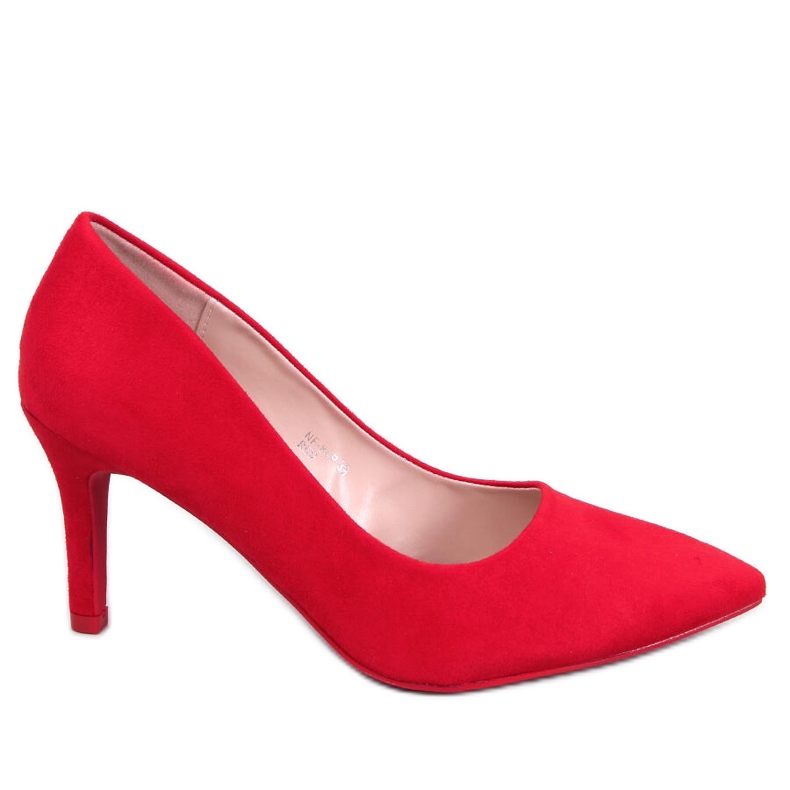 BM Zapatos de salón clásicos de mujer Eurielle Red rojo