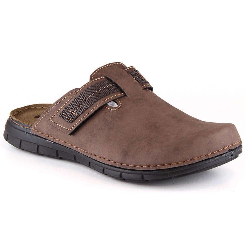 Cómodas pantuflas hombre full marrones Inblu DT000016-043 marrón