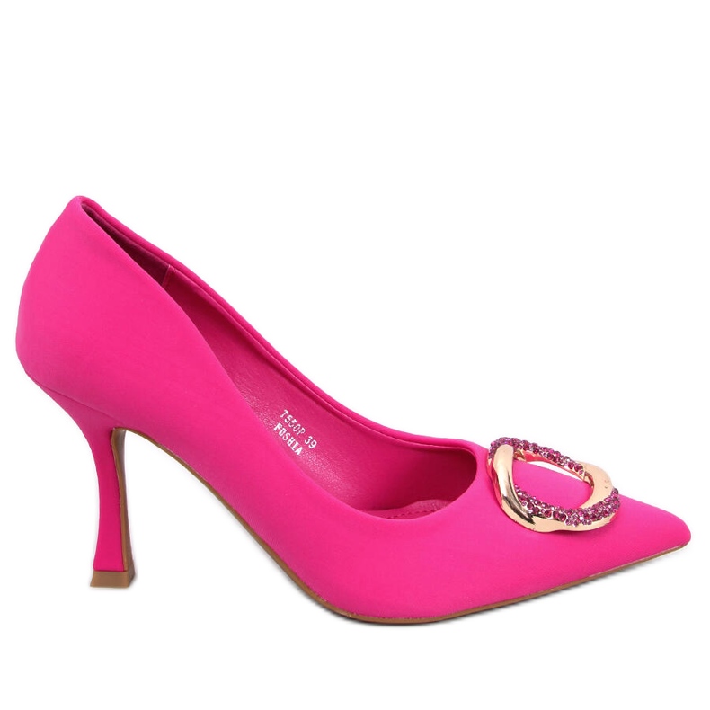 BM Zapatos de tacón mujer Capriati Fucsia rosado BM Zapatos de tacón mujer Capriati Fucsia rosado