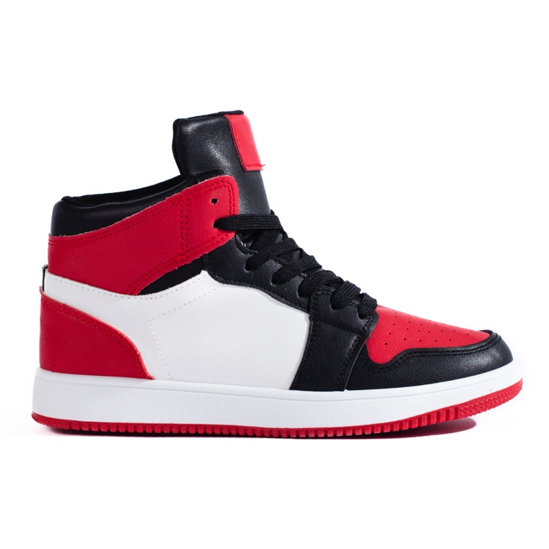 Zapatillas altas rojas Shelovet rojo