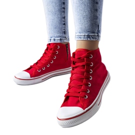 Botines rojos de Alaine