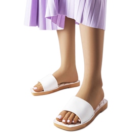 Chanclas de goma blancas Chatigny blanco