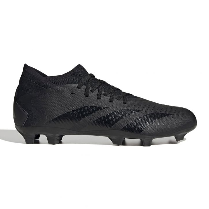 Adidas Predator Accuracy.3 Fg M GW4593 zapatos de fútbol negro negro