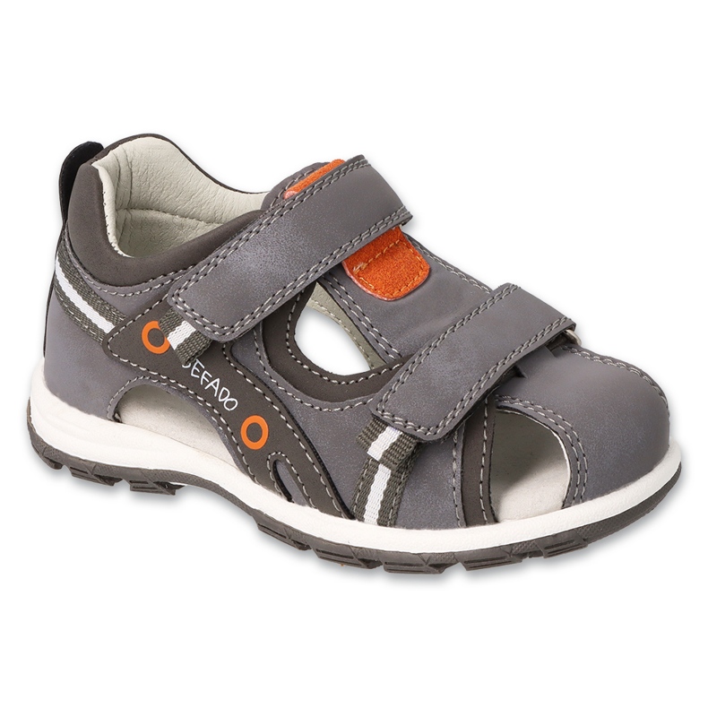 Befado zapatos para niños gris 170P073