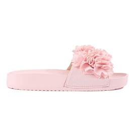 Chanclas plataforma rosa Shelovet