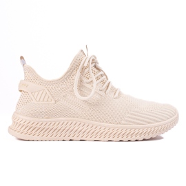 Deportiva mujer textil beige Shelovet Deportiva mujer textil beige Shelovet