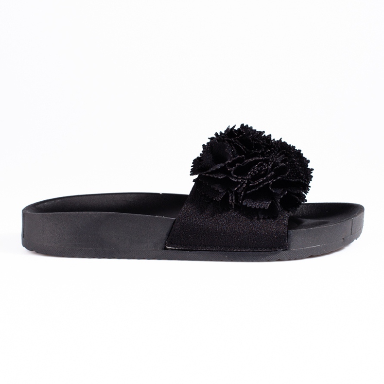 Chanclas plataforma Shelovet negro