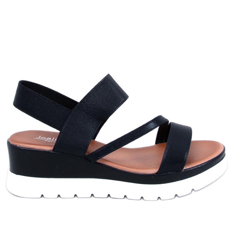 Sandalias cuña Carlton negras negro Sandalias cuña Carlton negras negro