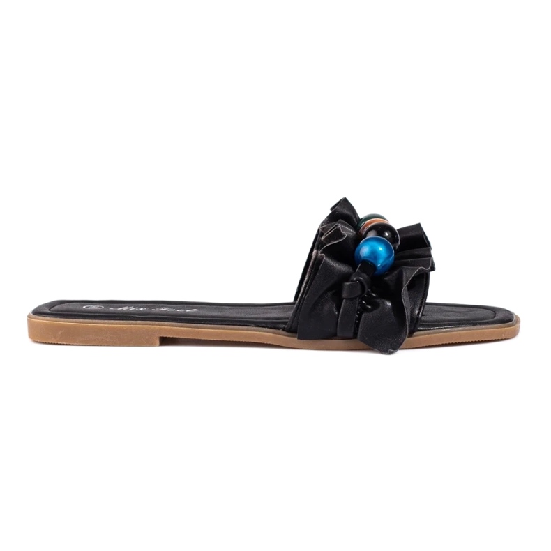Sandalias planas mujer Shelovet negras negro