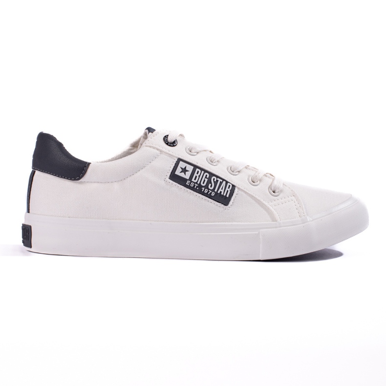 Sneakers de hombre Big Star blancas JJ174259 blanco