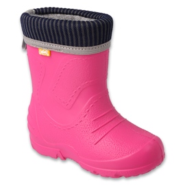 Befado zapatos de niño botas de agua - fucsia 162P320 rosado