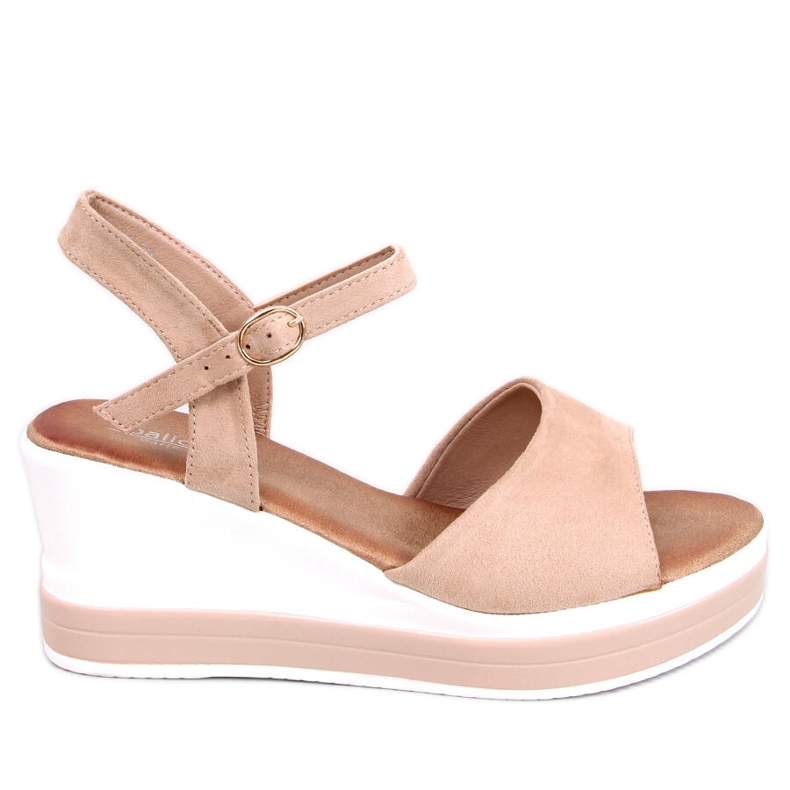 BM Dirado Sandalias cuña beige