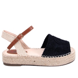 Alpargatas Boho Ingram Negras negro