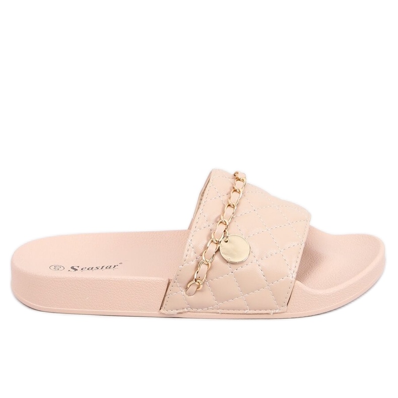 Chanclas chanelkikiki Travis Pink rosado